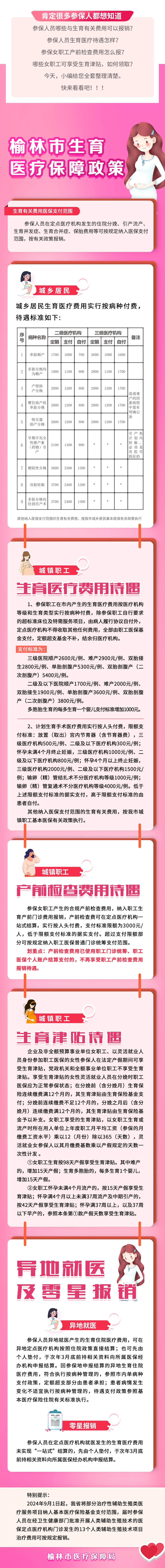 产前检查费,生育津贴,异地生育)